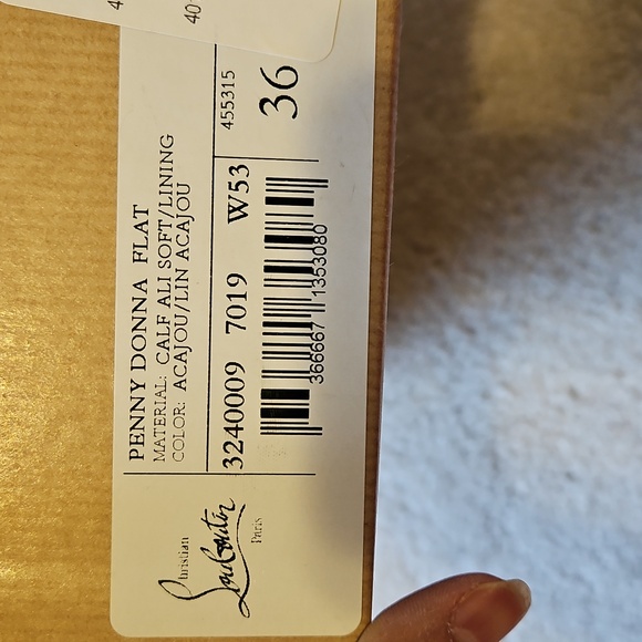 🛑CHRISRIAN LOUBOUTIN Penny Donna Flat Loafers - Picture 7 of 7